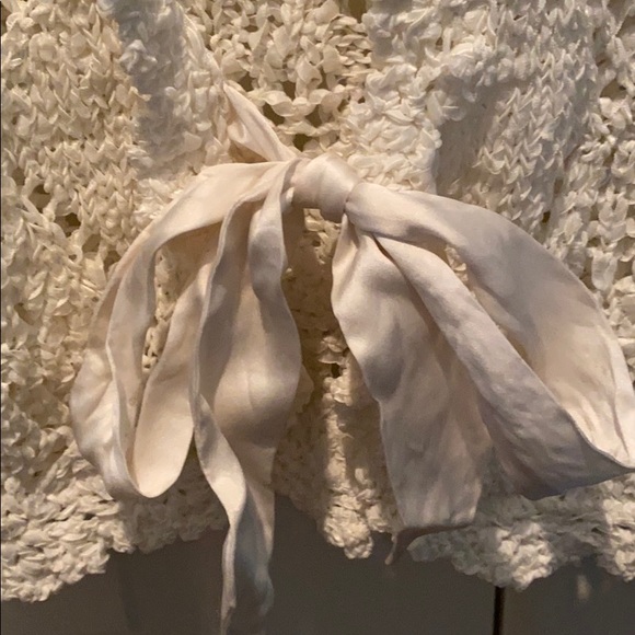 Bebe short sleeved knit tied cardigan w sparkle - Picture 3 of 16